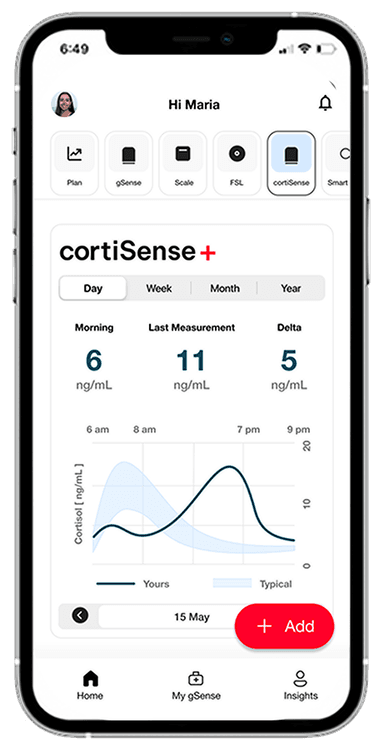 gSense+ App